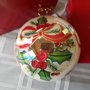 Glass Ornament Pine Cones -1999